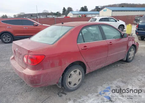 2005 Toyota Corolla Le из США, поврежденный, VIN 2T1BR32E05C373495
